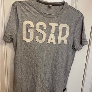 Men’s Gstar t-shirt in grey size large